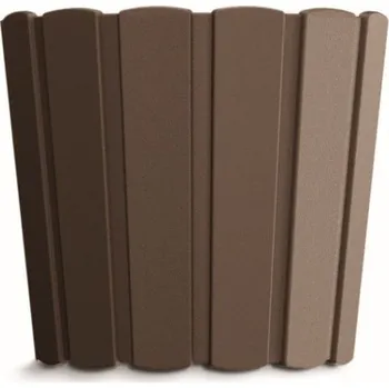 Květináč PROSPERPLAST Květináč - BOARDEE BASIC Průměr: 16,5 cm, Barva: hnědá
