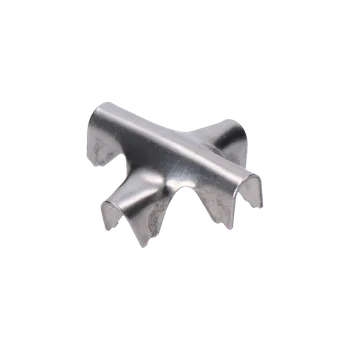 Zábradlí Lisovací spojka pro dve ø 4 mm lanka, nerez AISI 304