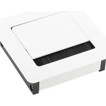 kabelová chránička Interex Kabelová průchodka LUXURY bez tlumení 100 mm / Bílá matná