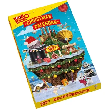 Chupa Chups Adventní kalendář Look-O-Look 245 g Bonbon Chupa Chups Adventní kalendář Look-O-Look 245 g