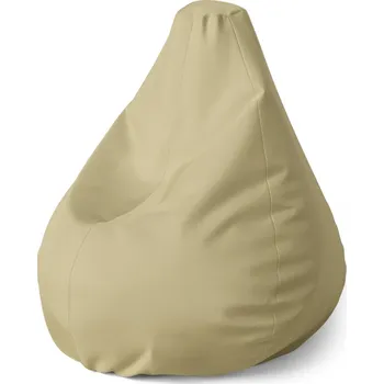Sedací pytel Sablio Sedací vak Pear Žlutohnědá - 70 x 95 x 15 cm