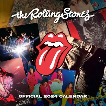 Kalendář Curepink Nástěnný kalendář Rolling Stones 2024