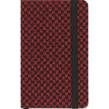 Zápisník Moleskine Shine Zápisník červený XS, čistý, v dárkové krabici