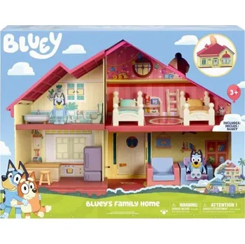 domeček pro figurky TM Toys Bluey MS13024 rodinný dům + figurka psa