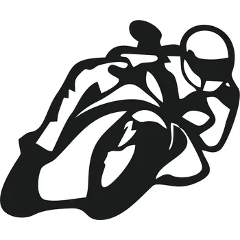 samolepka Samolepka Motorkář