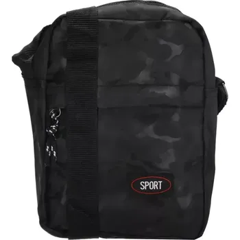 Pánská taška přes rameno černá Geora 19989 - lehká, textilní s nastavitelným popruhem | Cooltovka.cz