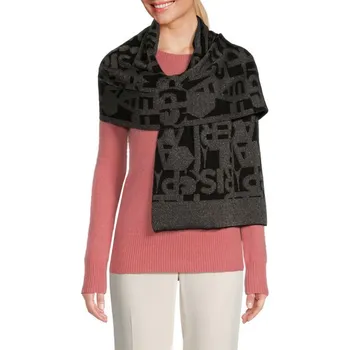 Šála Karl Lagerfeld dámská šála Graphic Lurex