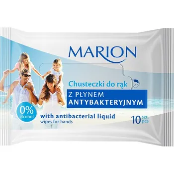 MARION Ubrousky vlhčené 10ks Antibacterial