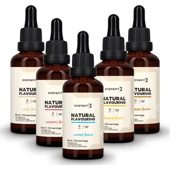 Fitness strava Body & Fit FlavDrops Čokoláda 50ml