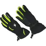 BLIZZARD REFLEX JUNIOR SKI GLOVES Black/Green Velikost: 6