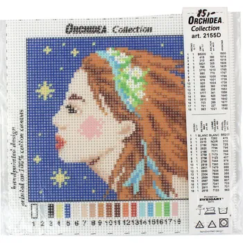 Textilie Vyšívací předloha - znamení - Panna