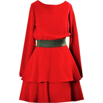 Dětská móda Dívčí šaty Miray červené Emma