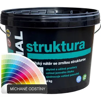 Malířský nátěr se štukovou strukturou REMAL STRUKTURA - 15 kg - C 076