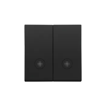 vypínač SIMON TKW7/2L2/149 Kryt 2 násobný pro přístroje spínačů a tlačítek bílá