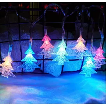 Vánoční dekorace X-SITE LED světelný řetěz stromeček SP-ST05RGB 5m solární barevný