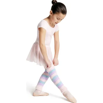 Dámské ponožky Capezio,Dámské plyšové návleky CK10984W, růžová/fialová/modrá ONE