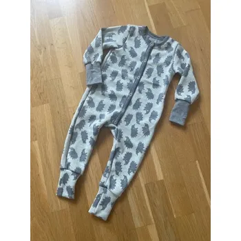 Kojenecký overall Rostoucí merino overal - ježek šedá, Duomamas Velikost: 18-24 měsíců