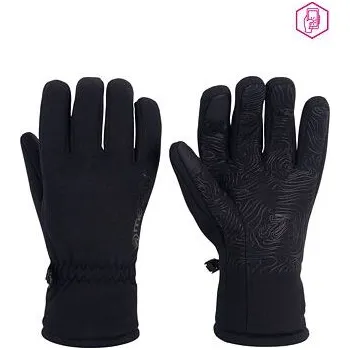 Módní doplněk Meatfly pánské rukavice Sonder Black | Černá | Velikost XL