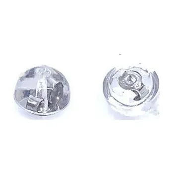 Náušnice Stříbrná silikonová puzeta