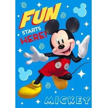 Dětská deka FARO Fleece deka Mickey Fun Polyester, 100/140 cm