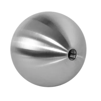 Koule dutá se závitem M8 / ø 60 mm, broušená nerez AISI 304