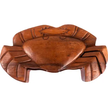 Dárková krabička Dřevěná magická krabička na šperky Krab - magic box, Sittar