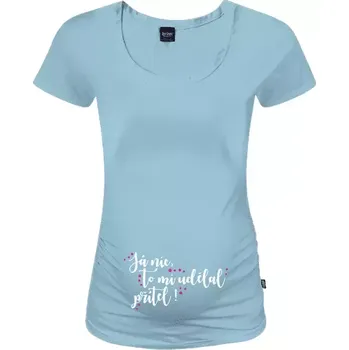 Těhotenské tričko Johanka Já nic, to mi udělal přítel!