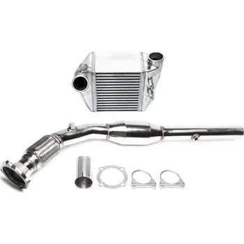 Turbodmychadlo TA Technix intercooler + downpipe s 200 článkovým katalyzátorem VW Golf IV (1J) 1.8T