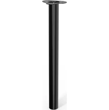 Stabilit Nábytková noha, ø 60 × 700 mm, ocel, černá, 75 kg&nbsp;50310
