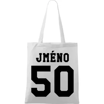 Látková taška Věk a jméno