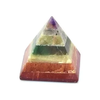 Čakrová pyramida 35 x 35 mm
