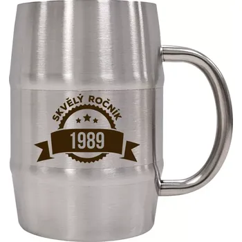 Sklenice Nerezový chladicí půllitr Skvělý ročník