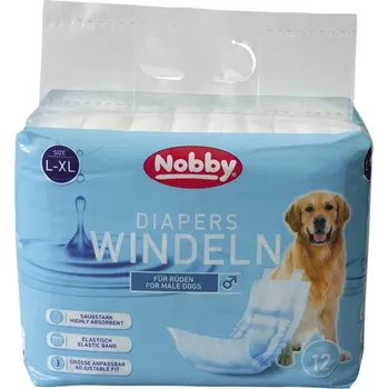 Nobby Jednorázové pleny pro psy 12 ks, L/XL