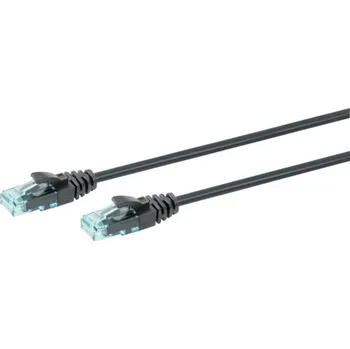 Síťový kabel Datový kabel CAT.6 U/UTP 5m černý
