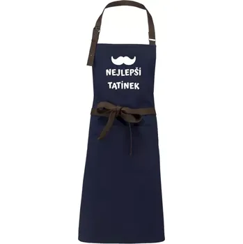 Kuchyňská zástěra Zástěra Kariban Vintage Nejlepší tatínek