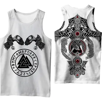 Dámská vesta Unisex vesta / tílko s 3D potiskem Tattoo symbol Velikost: 3XL, Barva (Varianta): vesta 2