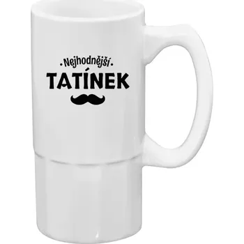 Sklenice Půllitr pro tatínka - Nejhodnější tatínek - 500 ml