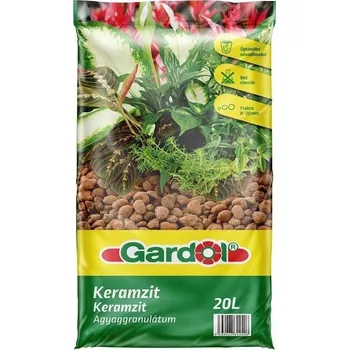 Substrát Gardol Jílový granulát Keramzit, 20 l, 8–20 mm 150170