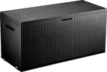 Nizza Zahradní box úložný, polypropylen, antracitový, 120 × 52 × 60 cm 2035