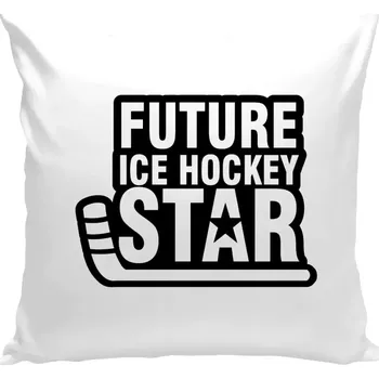 Polštář Polštář bílý 40x40 cm Future Ice Hockey Star