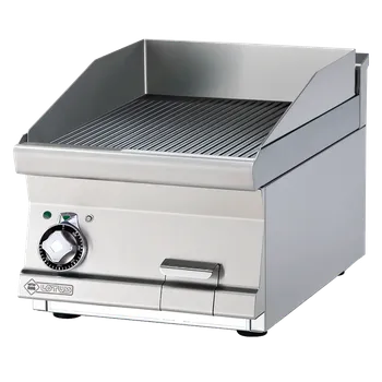 Grilovací deska 40x45 elektrická rýhovaná bez podestavby 400 V | RM - FTRT-64ET