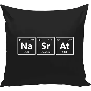 Polštář Polštář černý 40x40 cm NaSrAt