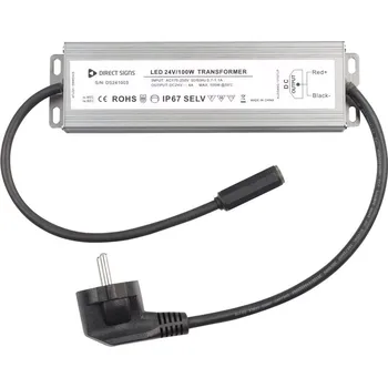 Transformátor Trafo pro LED profily, 24 V, 100 W 241003