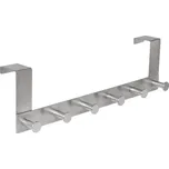 Walteco Věšáková lišta na dveře, 388 × 113 × 55 mm, nerezová ocel 8530