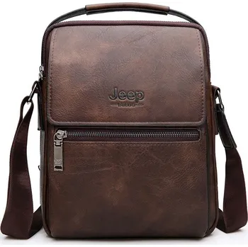 Kožená taška pánska messenger taška + púzdro Barva: 6638 Hnědá