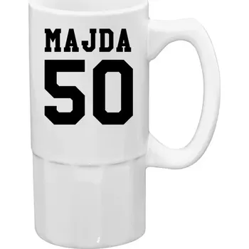 Sklenice Narozeninový půllitr - Věk a jméno - 500 ml