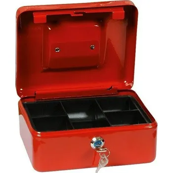 Trezor Příruční pokladna, 200 × 160 × 90 mm, ocel, plast 10153902