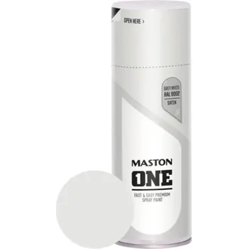 Barva ve spreji Barva ve spreji ONE Satin šedo-bílá RAL9002 400ml