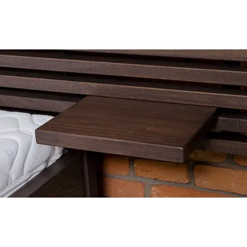 Noční stolek DPV Závěsná police k posteli LUNNA Barva: Buk, Rozměr: 30 x 21