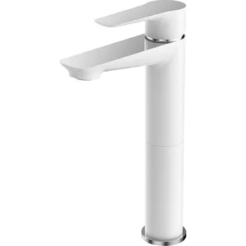 Vodovodní baterie Camargue Frost Umyvadlová baterie, výška: 264 mm, G3/8", páková, bílá WEV16F60JW